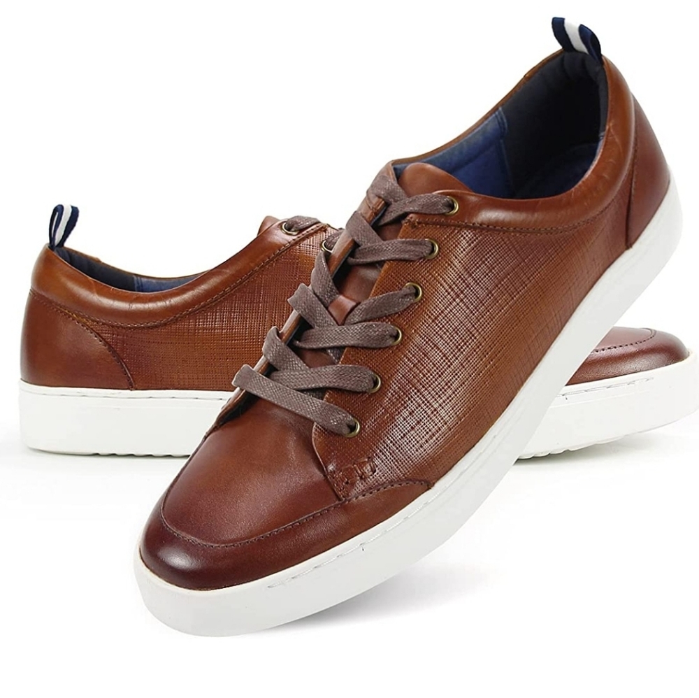New RITIZEN Zapatos deportivos casuales de piel de becerro